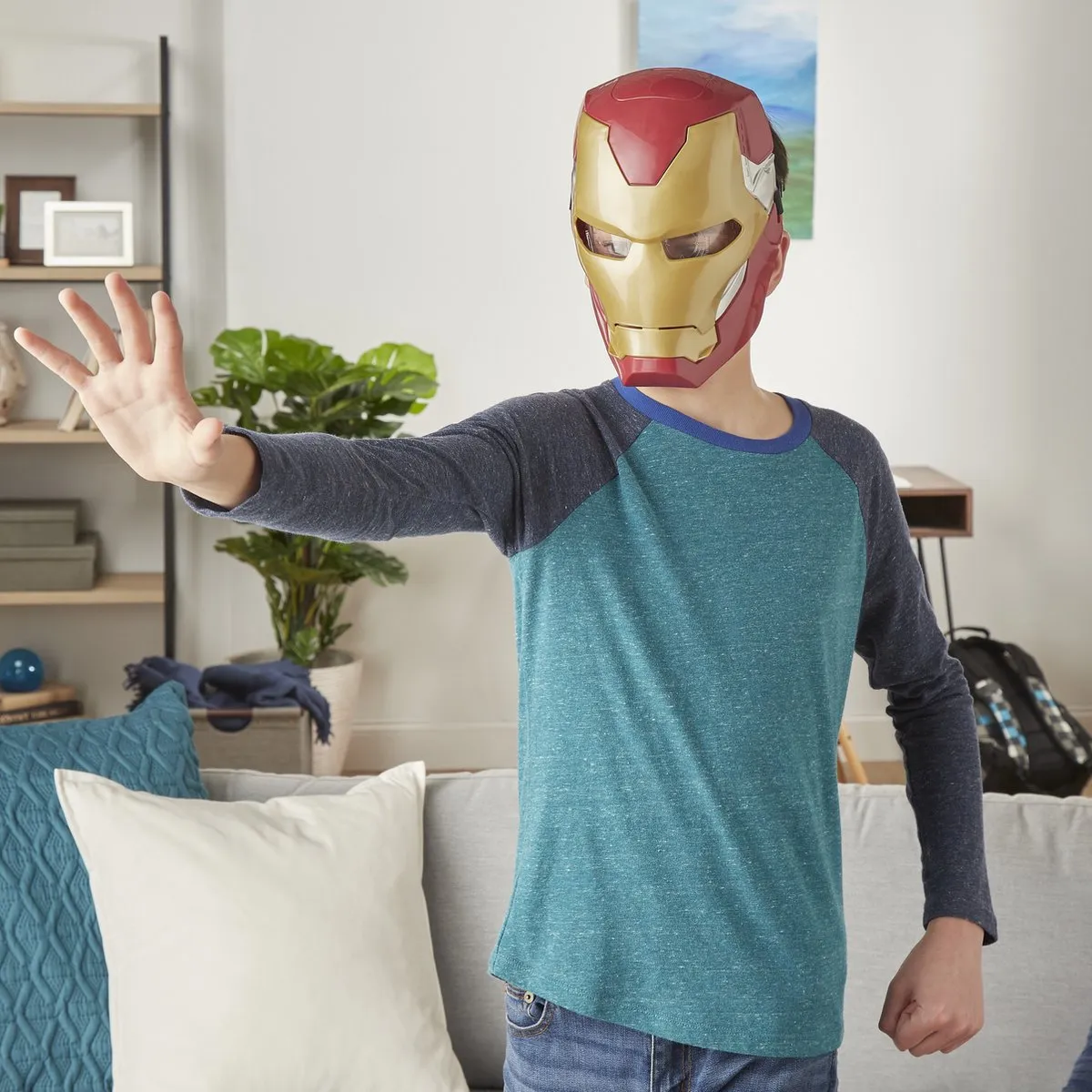 Marvel Avengers Iron Man Verkleedmasker - Goud