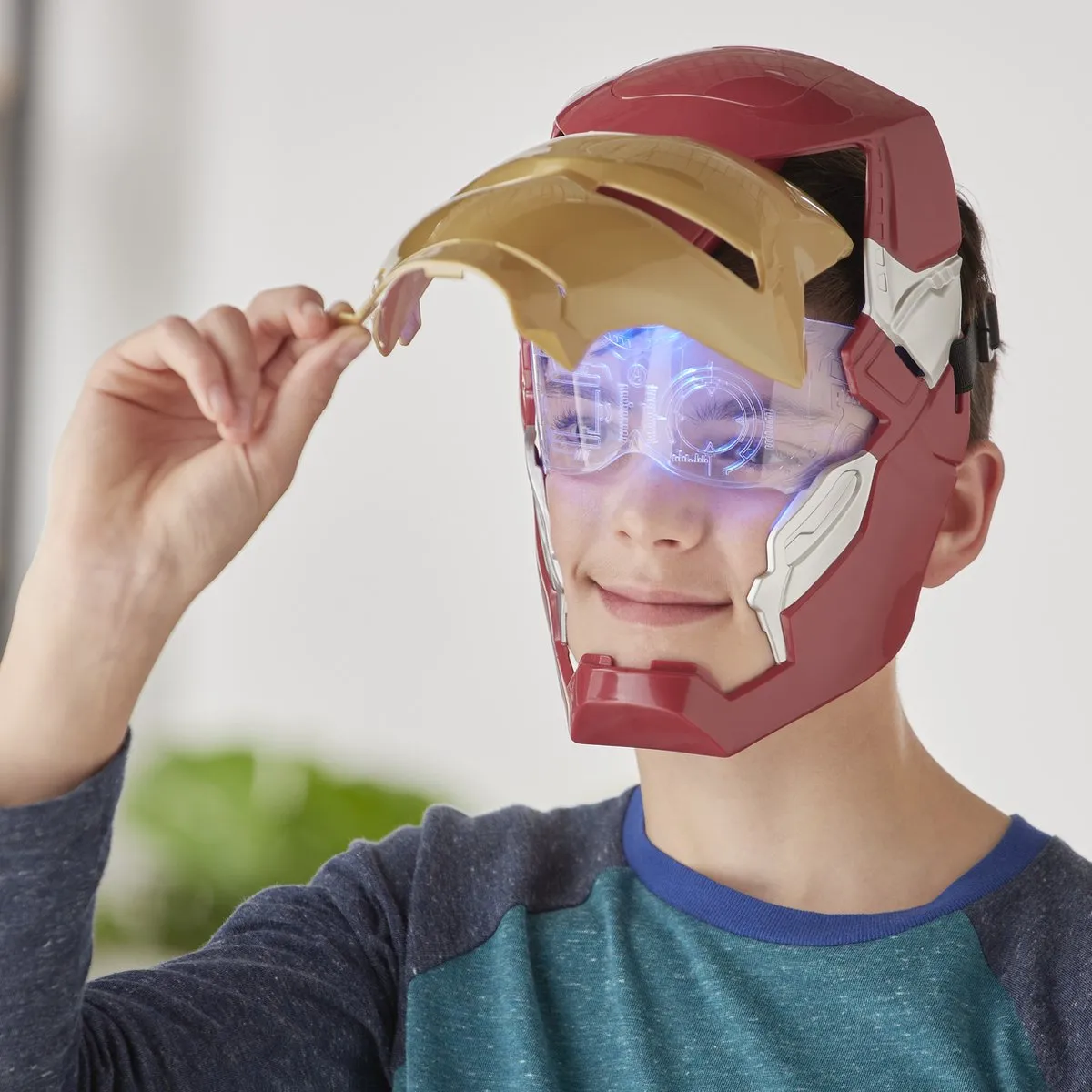 Marvel Avengers Iron Man Verkleedmasker - Goud