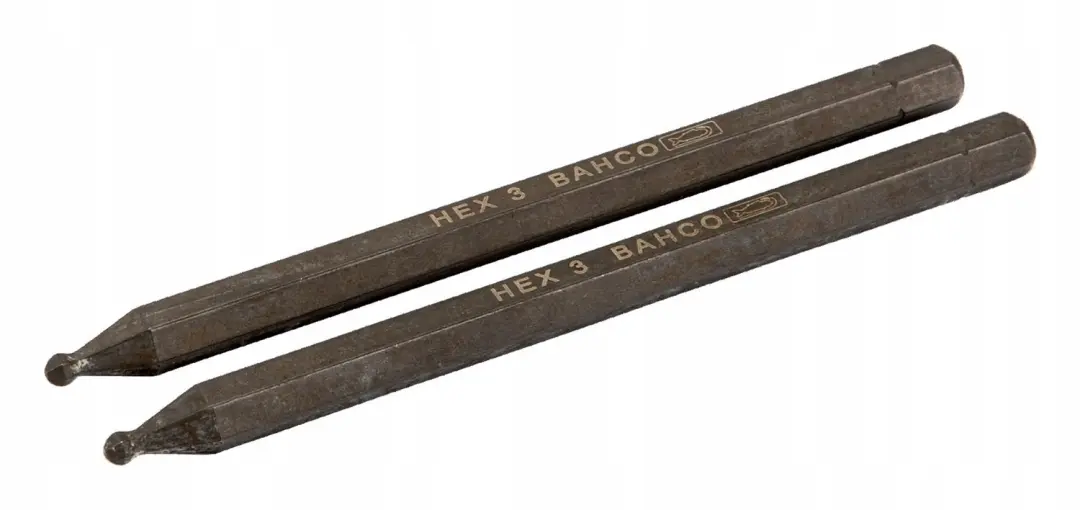 Bahcoimbusbits H6x100mm 1/4", 2 stuks