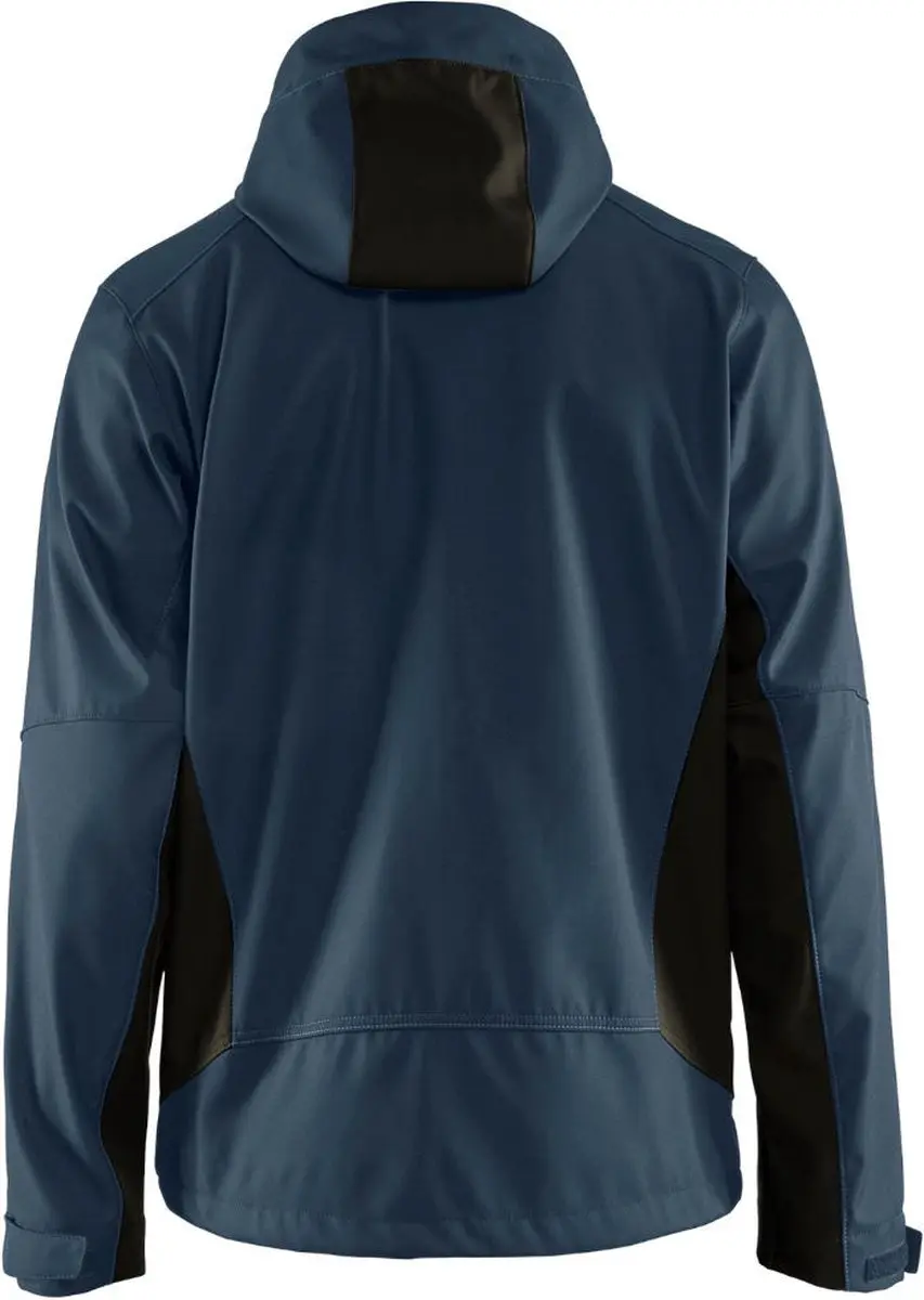 Blåkläder Softshell Polo 47532516 - Marineblauw/Zwart - afbeelding 3 van 6