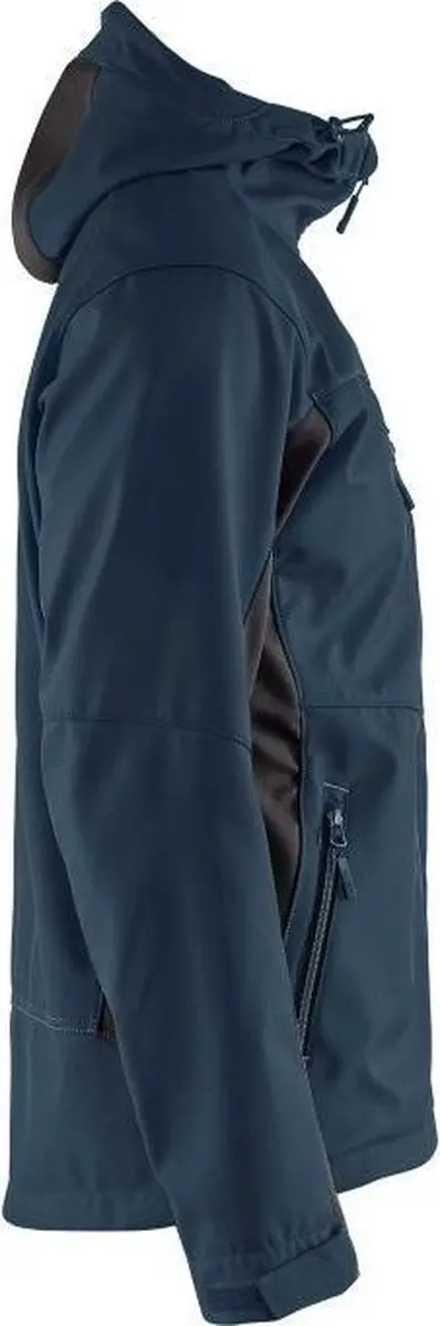 Blåkläder Softshell Polo 47532516 - Marineblauw/Zwart - afbeelding 4 van 6
