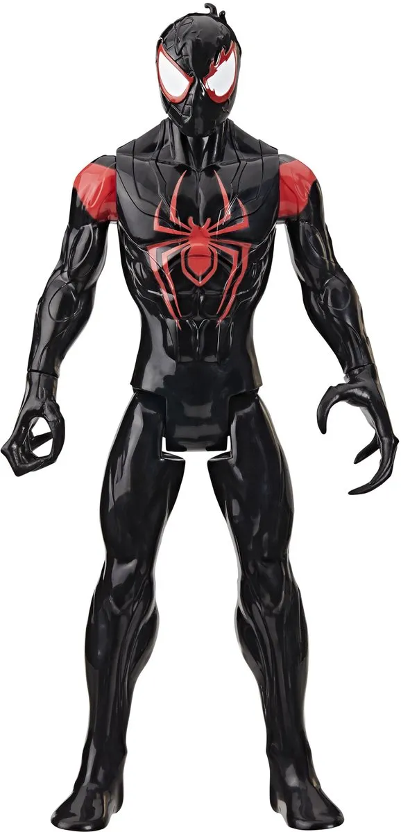 Marvel Spider-Man VenomVersus Titan Hero Series Miles Morales 30cm - Zwart/Rood