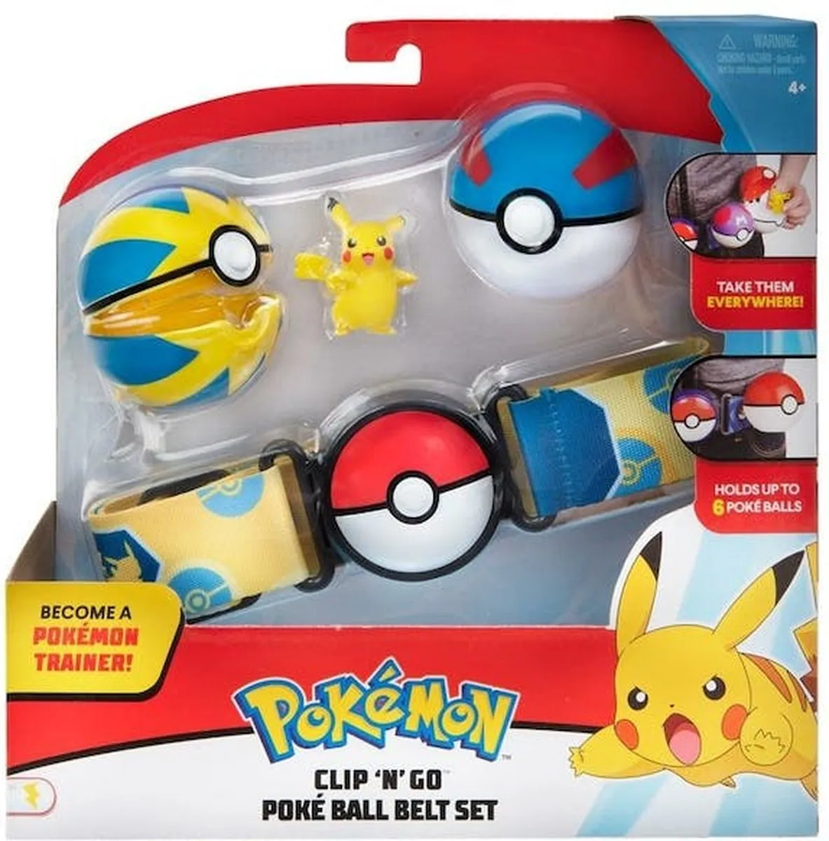 Pokémon Clip 'N' Go Pokéball Belt Set