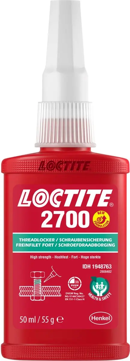 LOCTITE 2700 / 50ML Schroefdraadborging