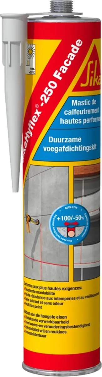 SikaHyflex -250 Facade betongrijs
