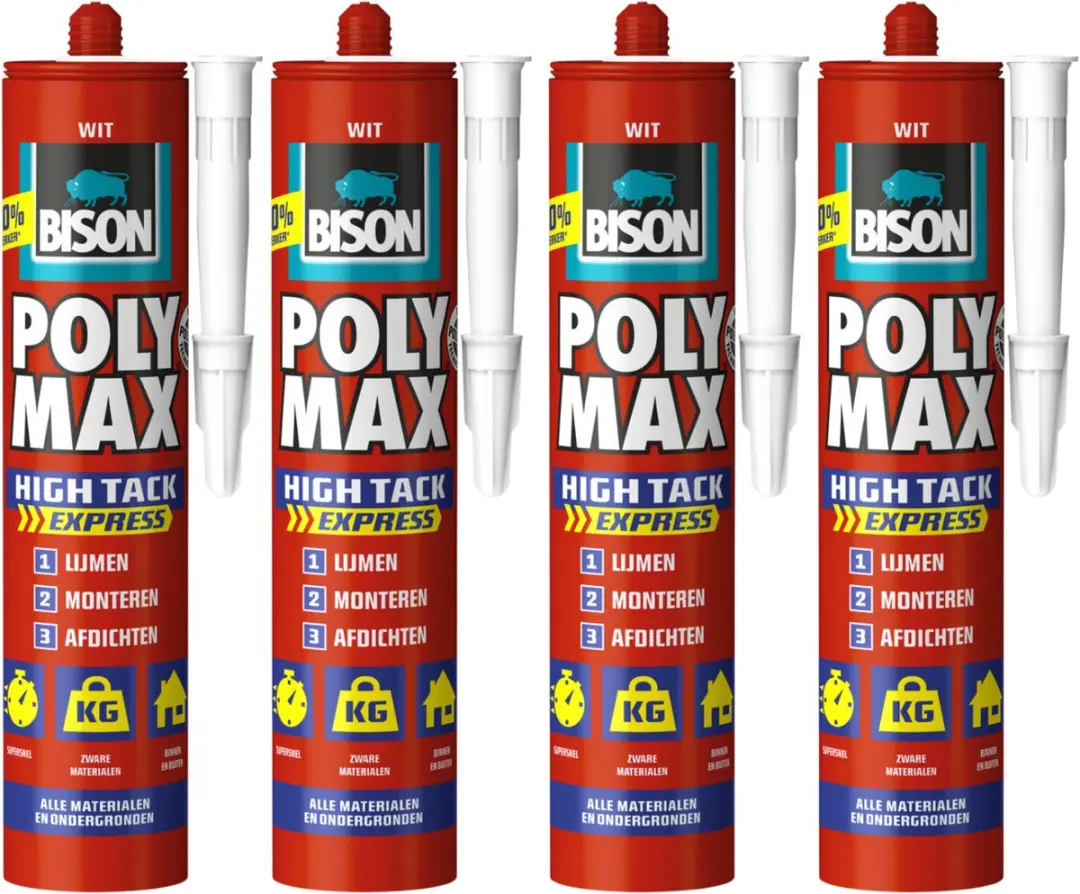 Bison poly max high tack express