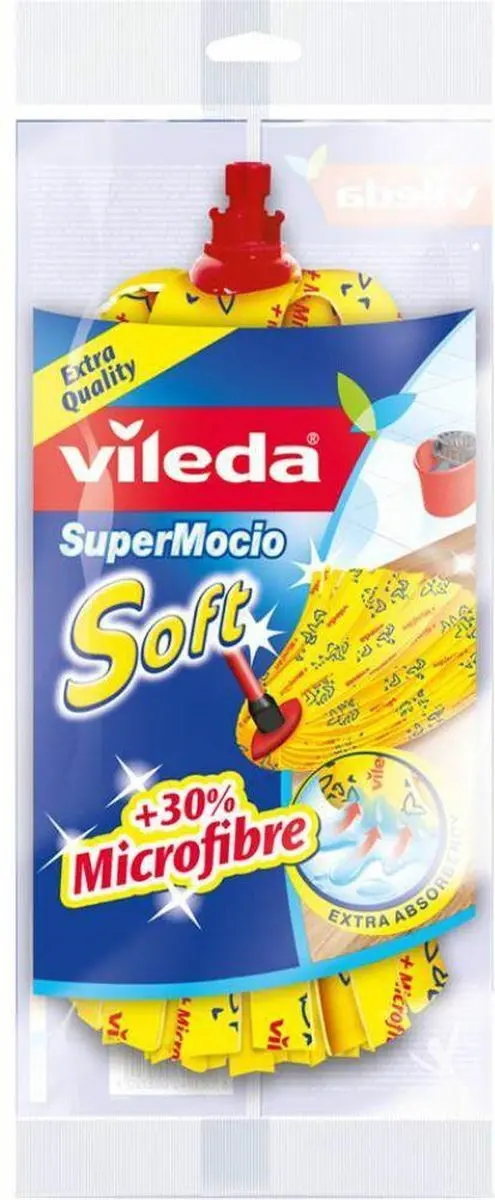 Vileda SuperMocio Zachte Mop Inzetstuk