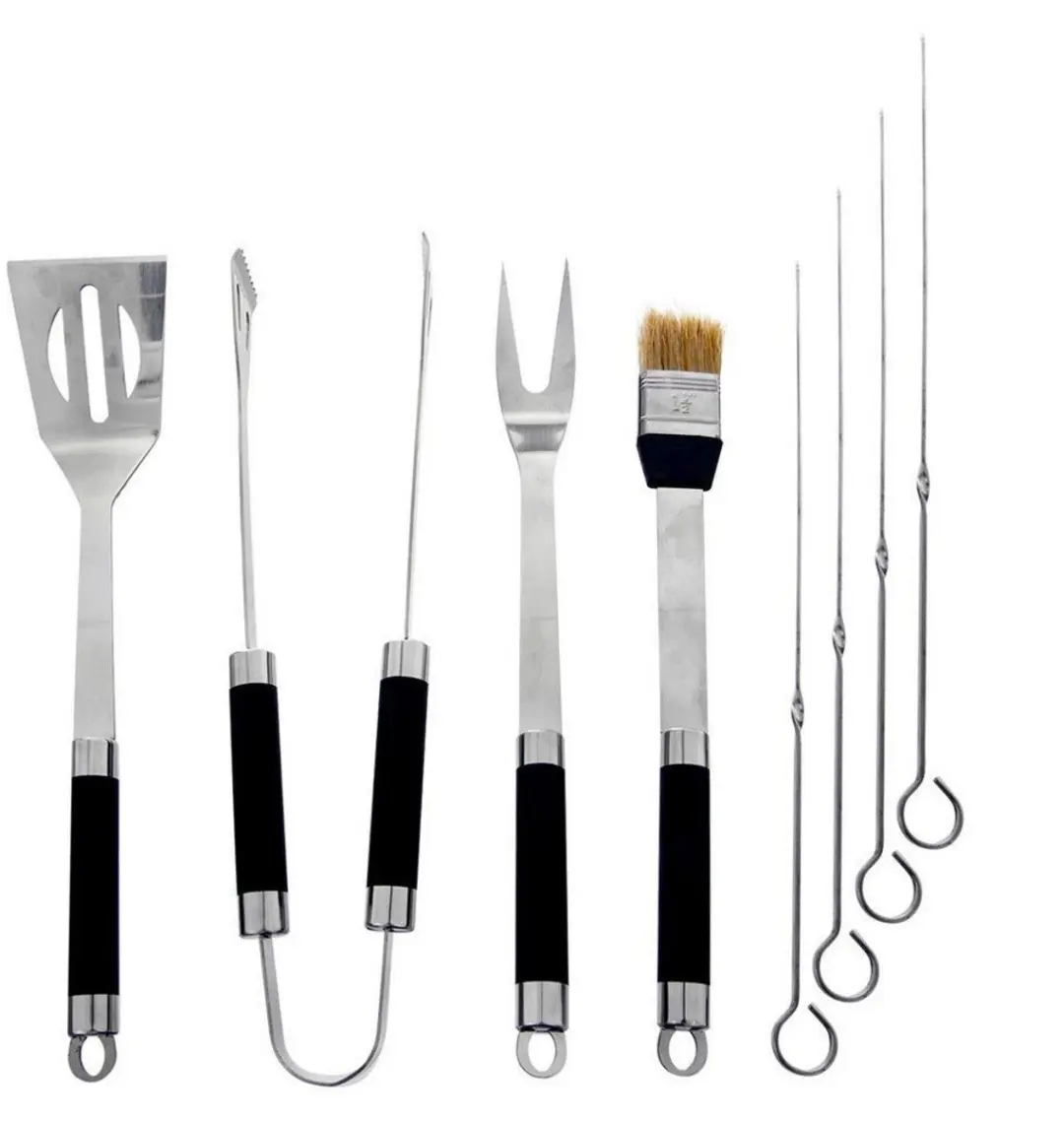 Orion Barbecue Set 9-delig - RVS - In Koffer - afbeelding 3 van 4