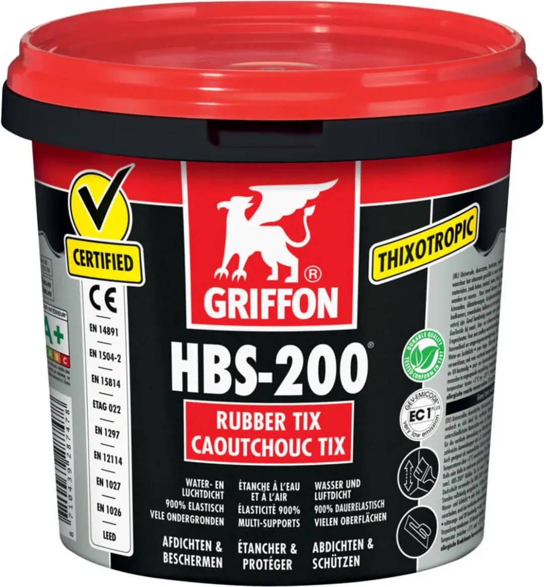 Griffon HBS-200® Rubber Tix coating