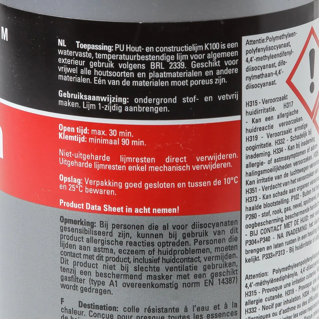 Frencken Constructielijm K100 750ml - afbeelding 4 van 6