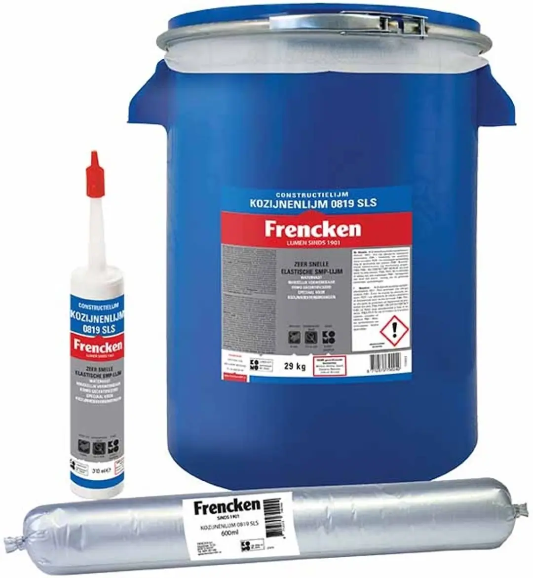 Frencken Kozijnlijm 0819 SLS 600ml - afbeelding 3 van 6