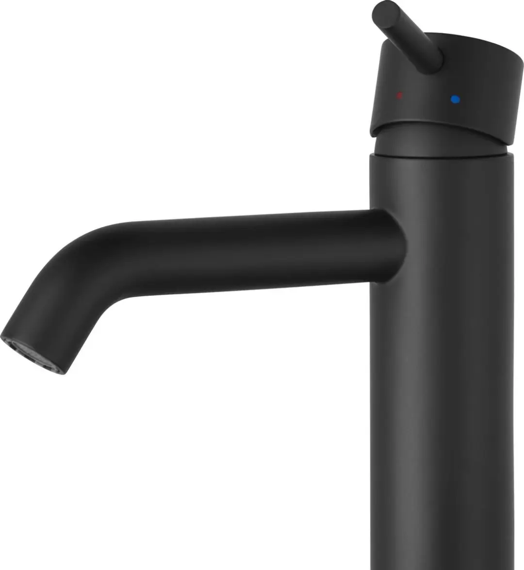 Saqu Eurotrend Wastafelkraan 24cm - Mat Zwart - afbeelding 3 van 6