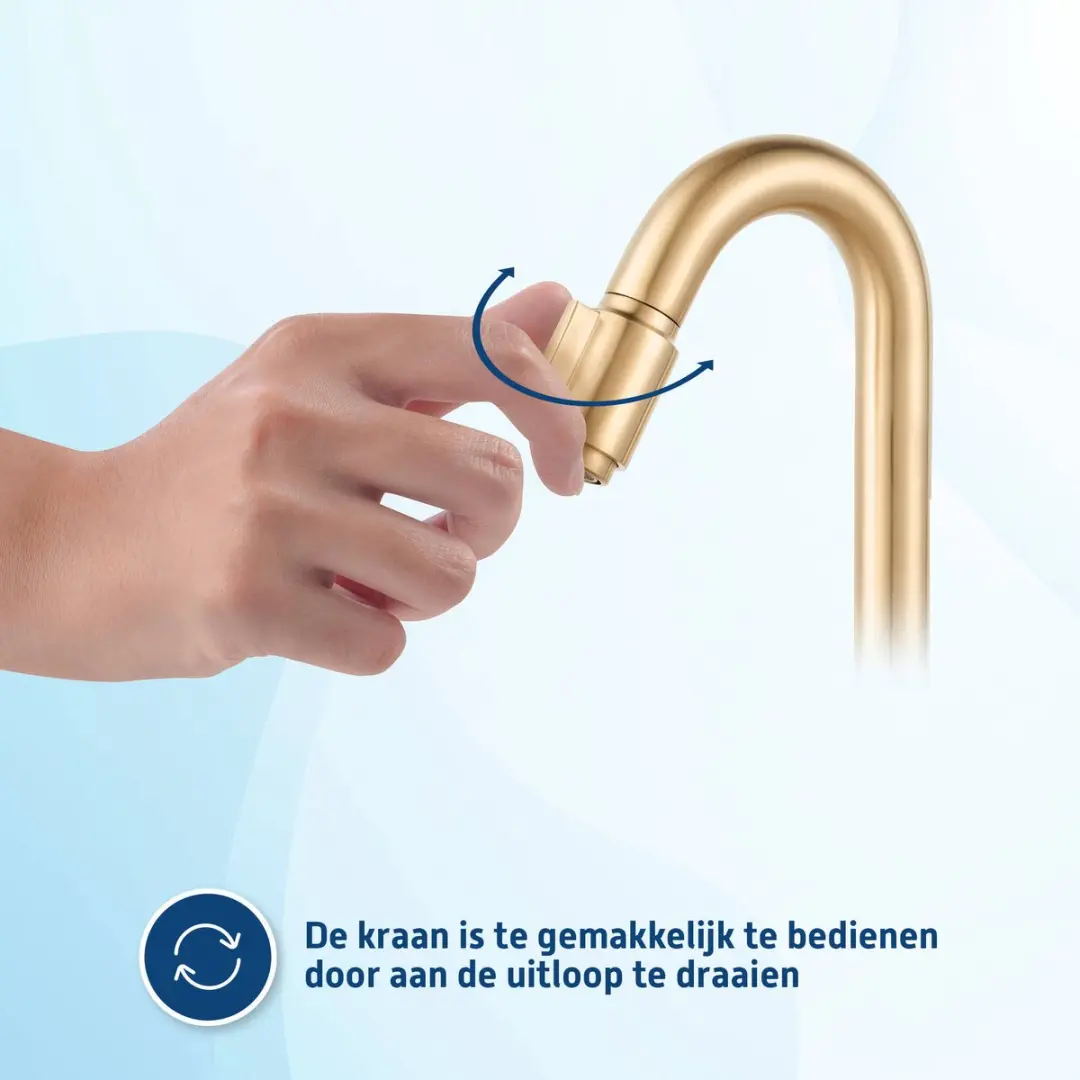 Saqu Essential 2.0 Fonteinkraan 31219040 - Goud - afbeelding 2 van 6