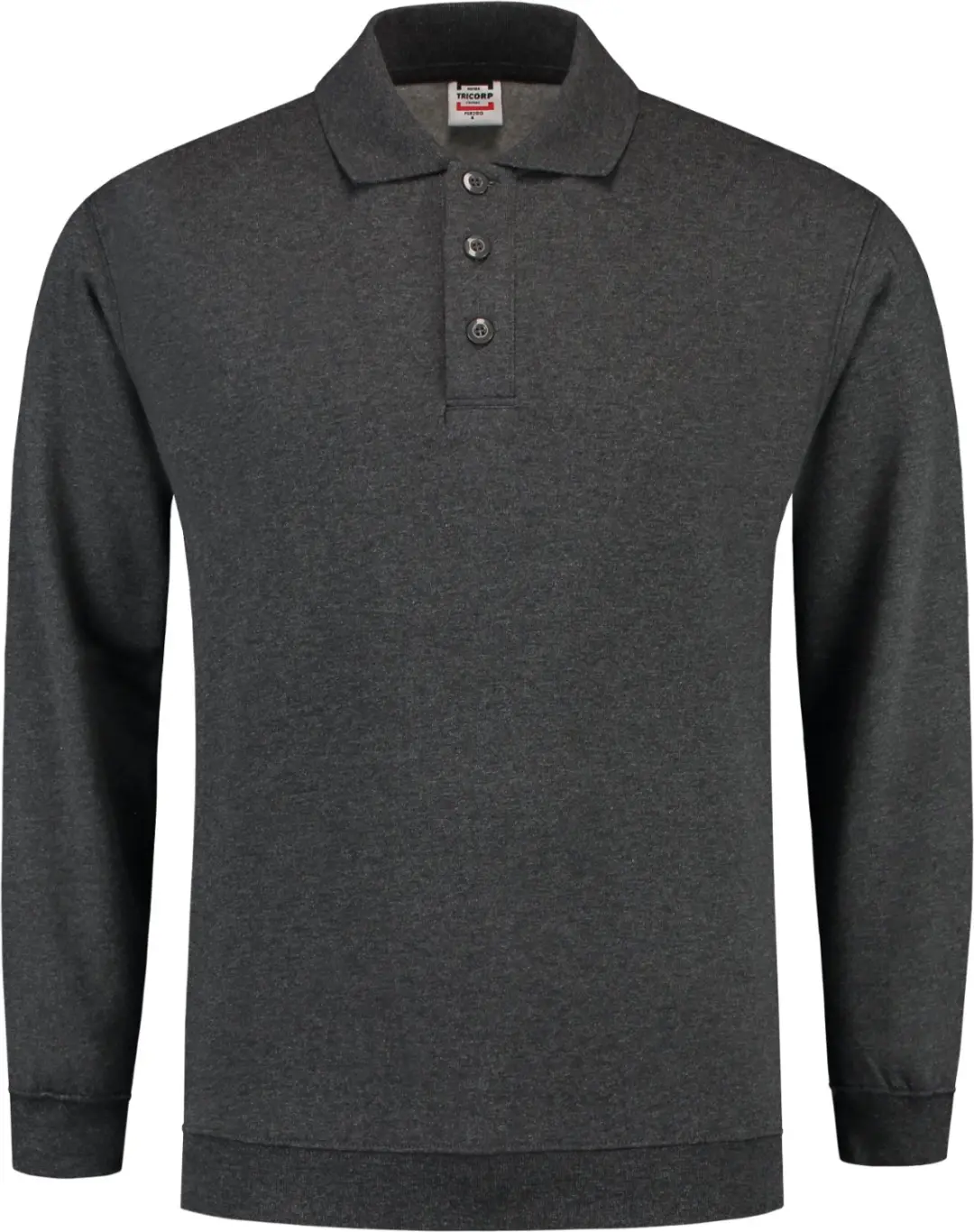 Tricorp Polosweater Boord 301005 - M - Legergroen - afbeelding 2 van 6