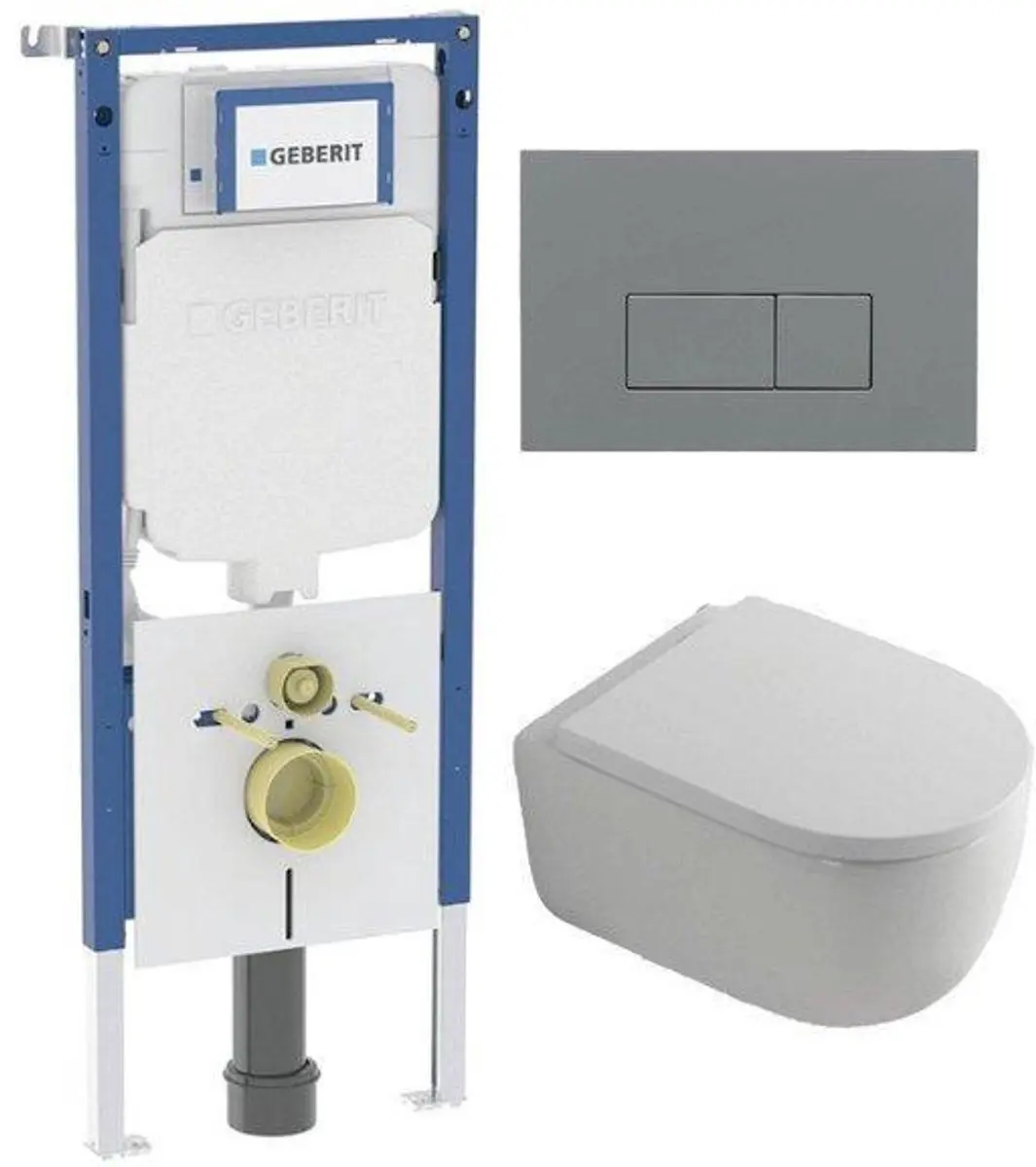 QeramiQ Dely Swirl Toiletset