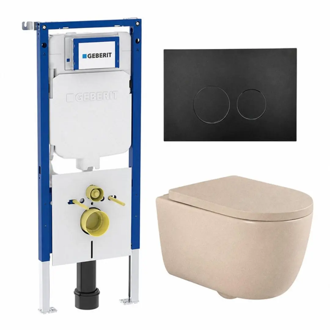 QeramiQ Dely Swirl Toiletset