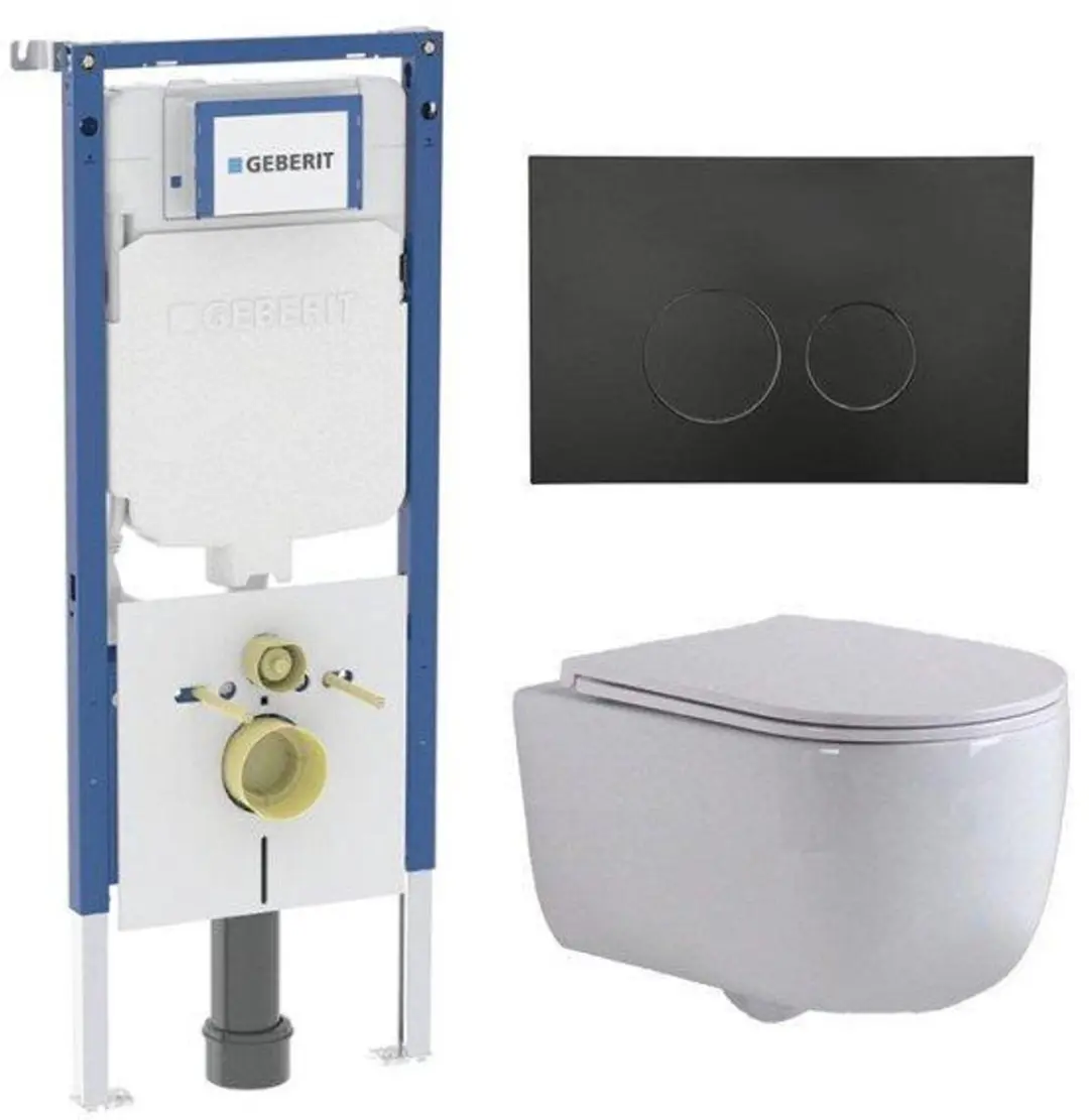 QeramiQ Dely Swirl Toiletset