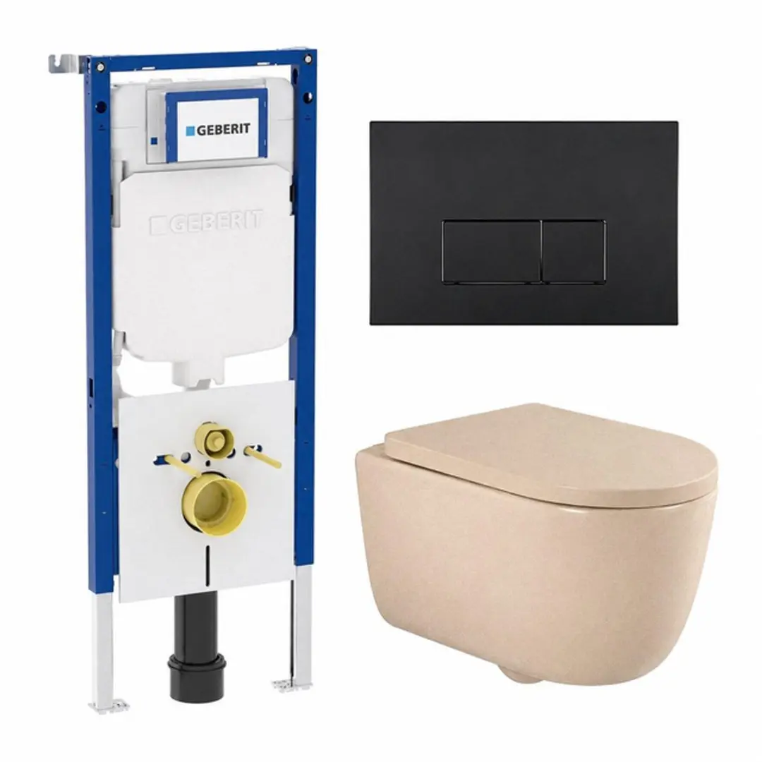QeramiQ Dely Swirl Toiletset