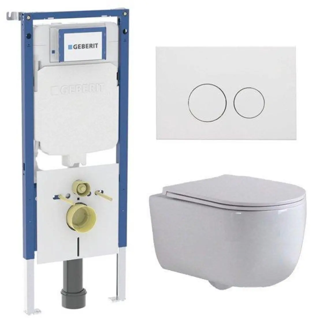 QeramiQ Dely Swirl Toiletset