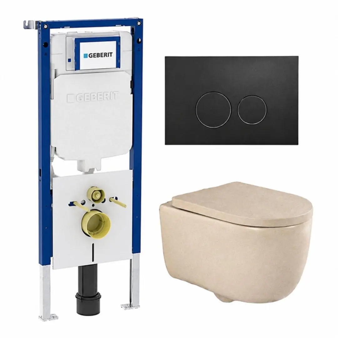 QeramiQ Dely Swirl Toiletset