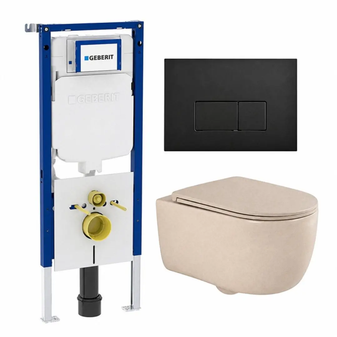 QeramiQ Dely Swirl Toiletset