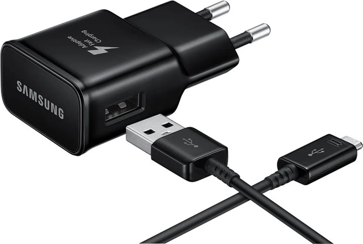 Samsung Adaptive Snellader EP-TA20CWEGKR USB-C Kabel