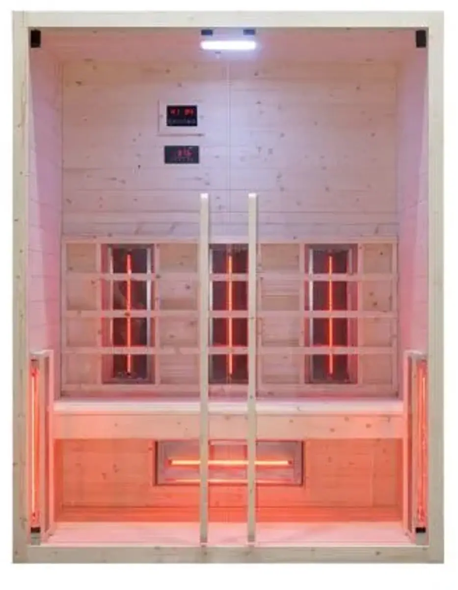 Fonteyn Rose 3 Infraroodcabine 150x90x190cm Espenhout
