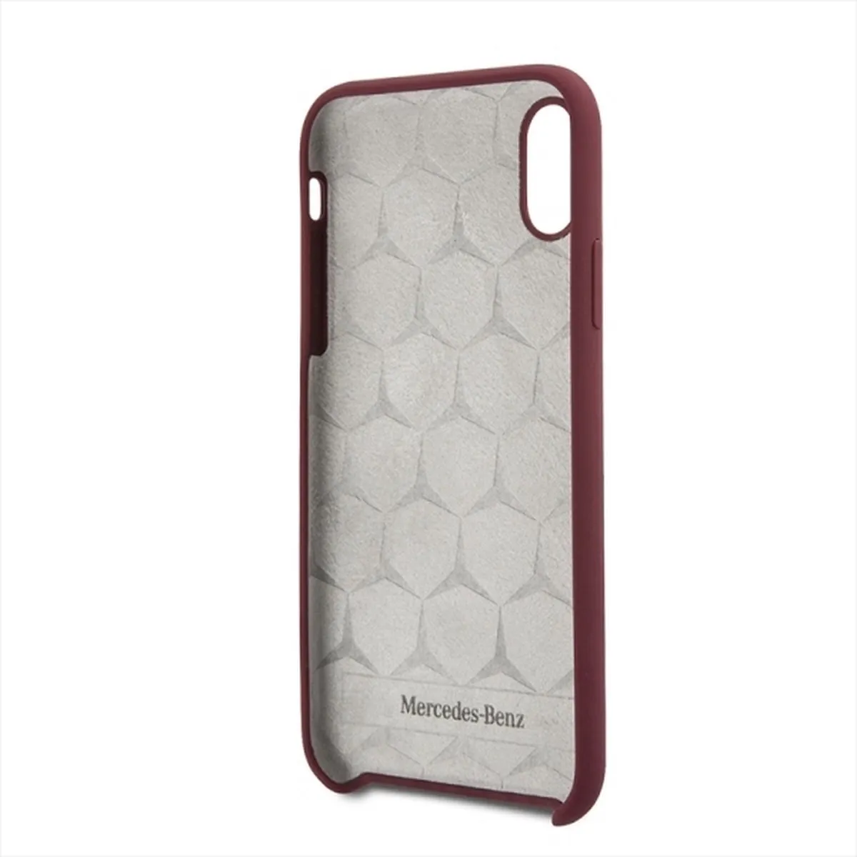 Mercedes-Benz Silicone Case iPhone X/XS - Rood - MPN 3700740411872