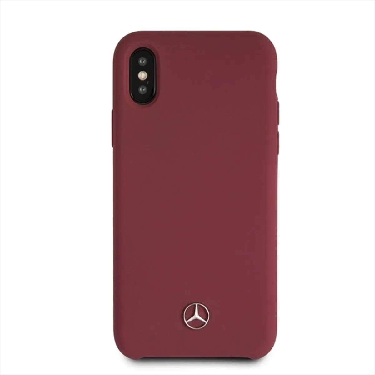 Mercedes-Benz Silicone Case iPhone X/XS - Rood - MPN 3700740411872