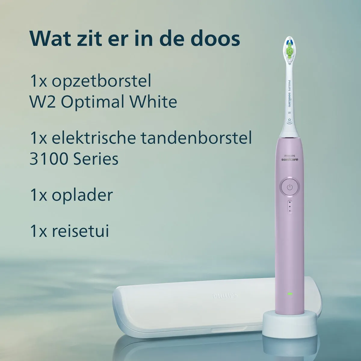 Philips Sonicare 3100 HX4033/27 Elektrische Tandenborstel - Paars