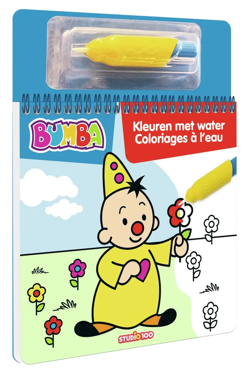 Studio 100 Bumba Kleurboek - Waterverfpen Multicolor