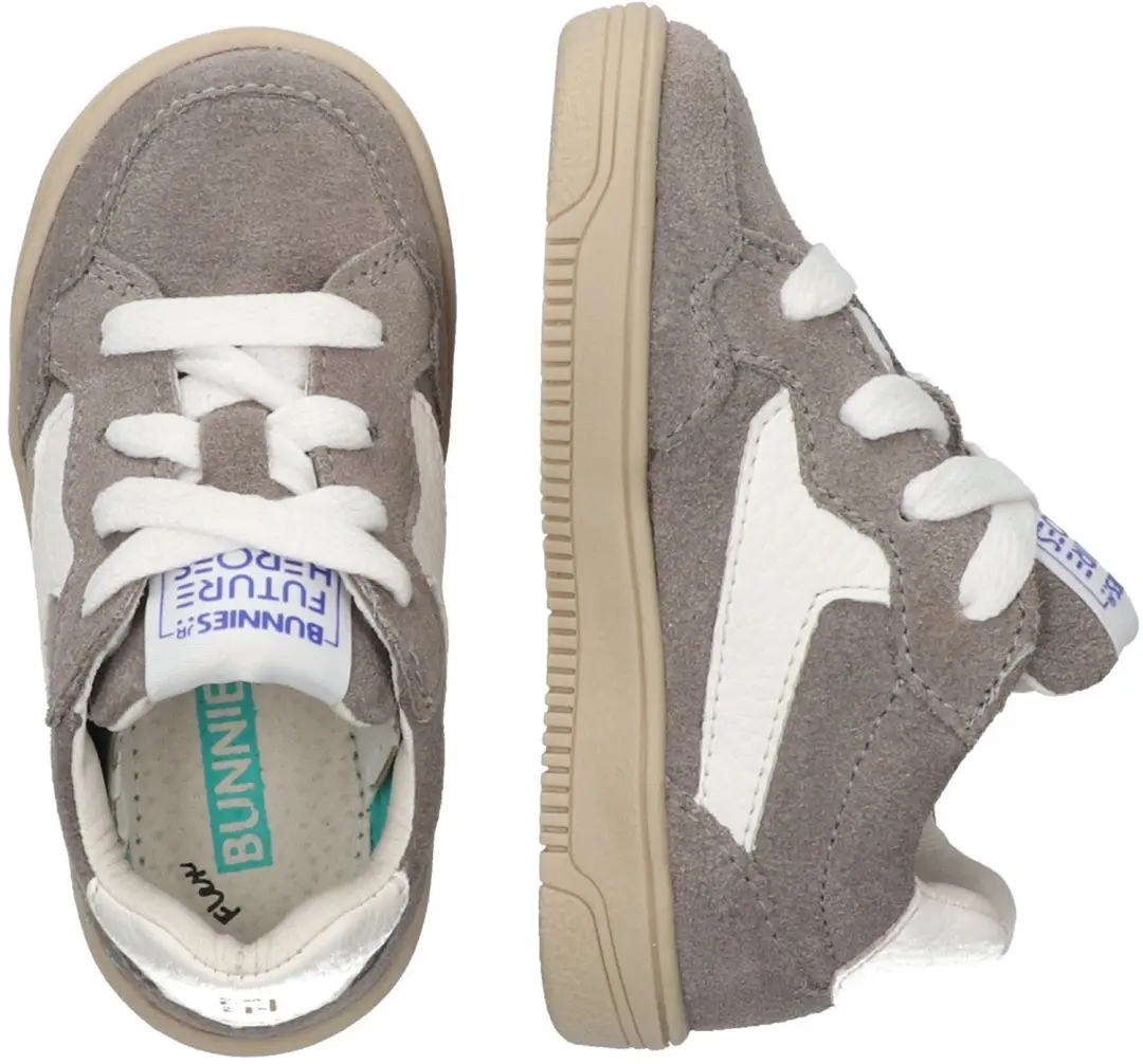 BunniesJR Morris Mellow Sneakers - Maat 20 - Grijs - afbeelding 3 van 6