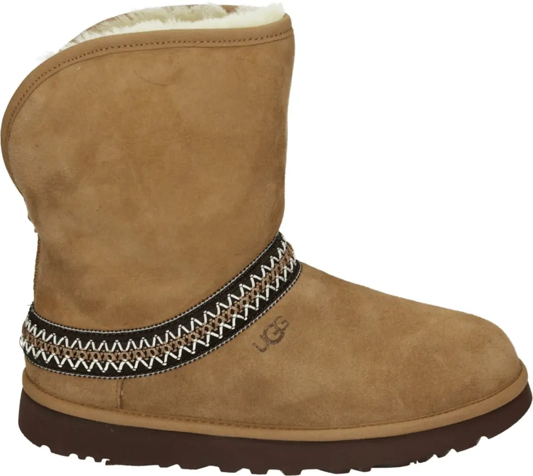 UGG CLASSIC SHORT CRESCENT W