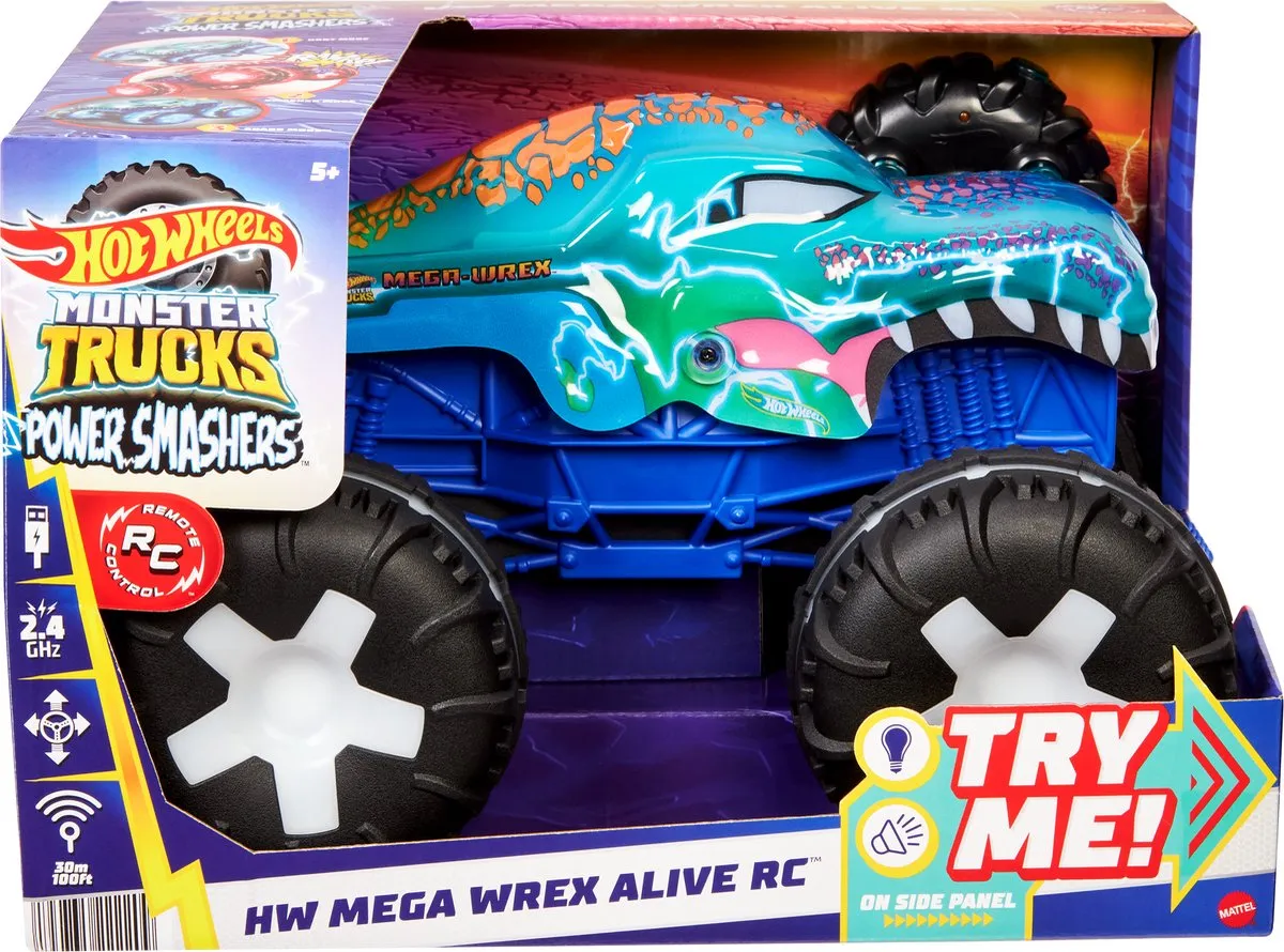 Hot Wheels Monster Trucks Mega Wrex Alive RC Voertuig 1:15 - Multi