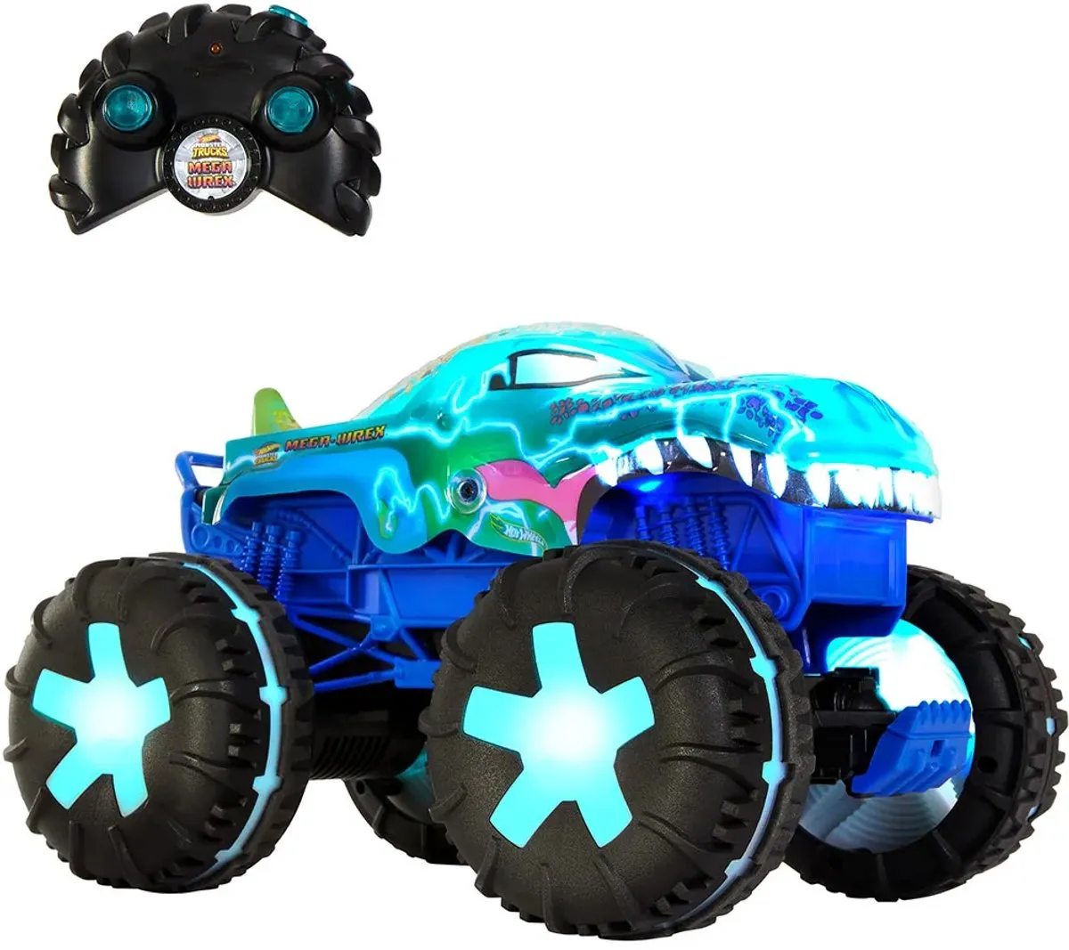 Hot Wheels Monster Trucks Mega Wrex Alive RC Voertuig 1:15 - Multi