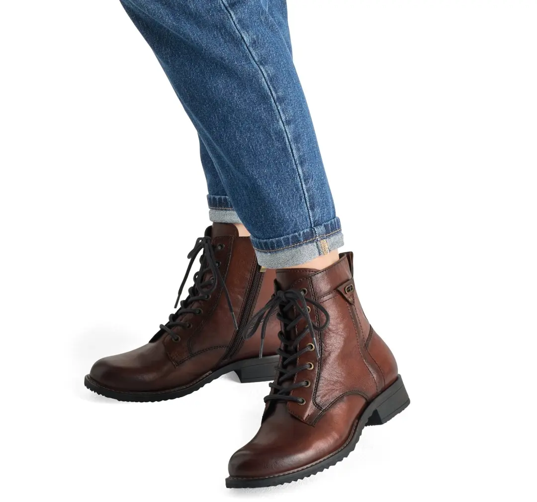 Tamaris Dames Enkellaarsje 1-25243-47 305 Maat: 37 EU