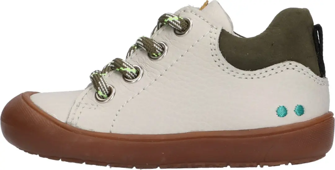BunniesJR Reese Rap Lage Sneakers - Wit - afbeelding 6 van 6