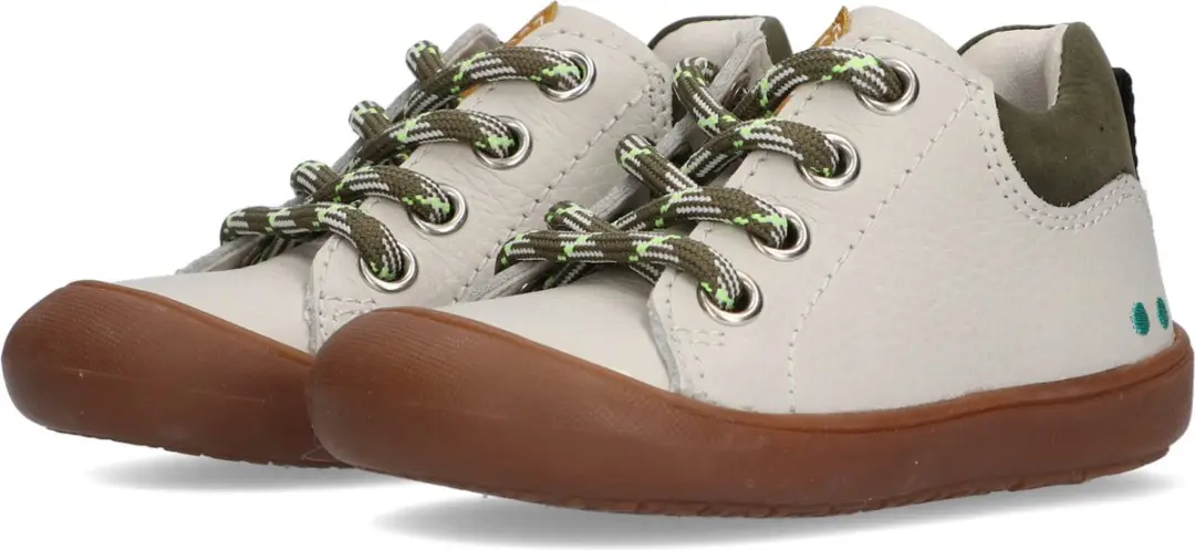 BunniesJR Reese Rap Lage Sneakers - Wit - afbeelding 2 van 6