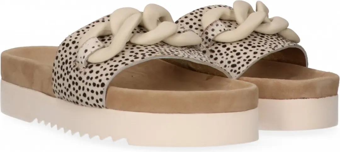 Maruti Beli Slippers - 37 - Pixel Offwhite/Black - afbeelding 4 van 6
