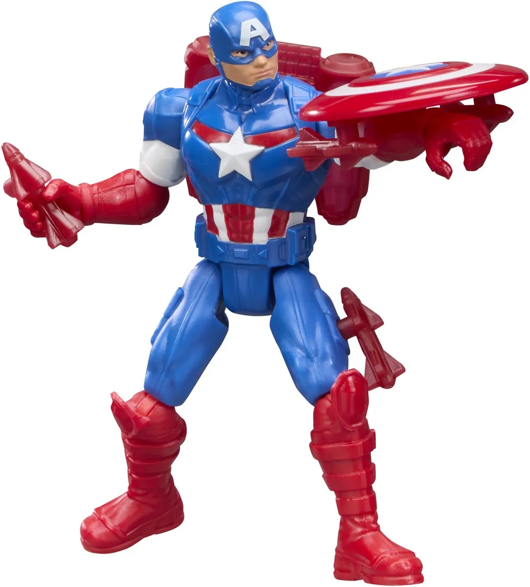 Marvel Avengers ActionVerse Captain America Actiefiguur 11cm - Multi
