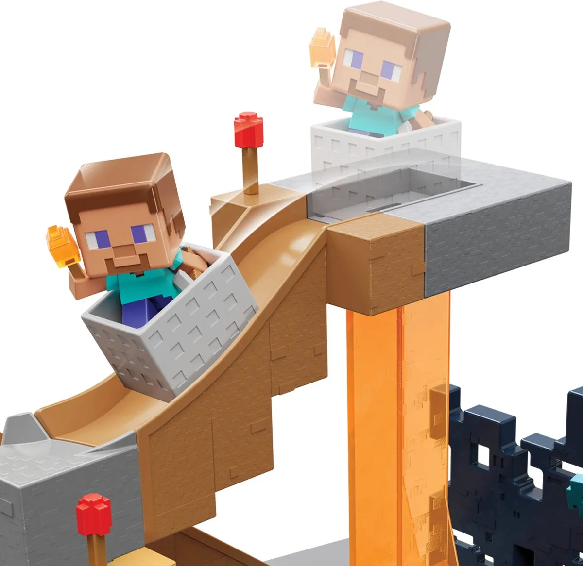 Minecraft Minimodus Opkomst van de Warden Speelset HXT72 - Multicolor