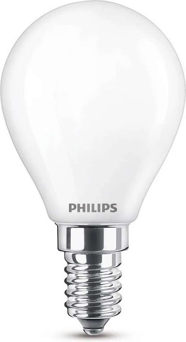 Philips LED Kogellamp E14 4000K 4.3W Mat Glas - afbeelding 3 van 6