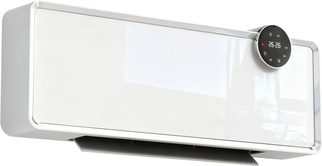 HOMCOM-Wandverwarming-ABS-54x18,7x12,3cm-Wit