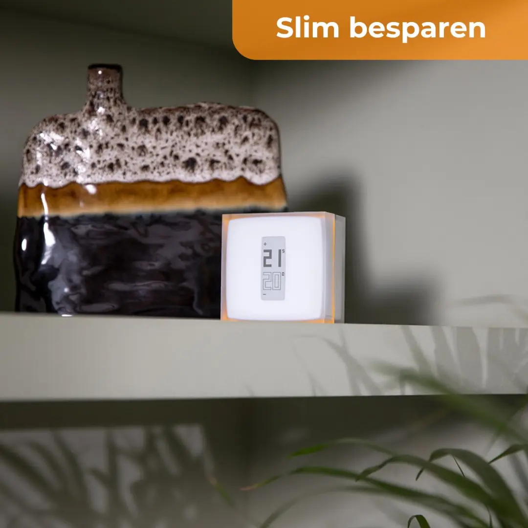 Netatmo NTH01-EN-EU Slimme Thermostaat - Wit - afbeelding 4 van 6