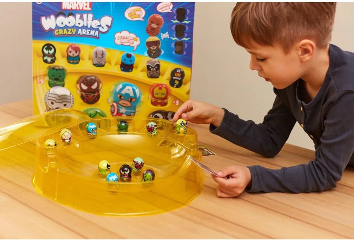 Marvel Wooblies Crazy Battle Arena WBM005 - Mix - afbeelding 2 van 4