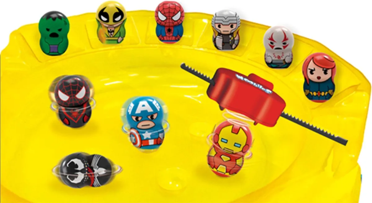 Marvel Wooblies Crazy Battle Arena WBM005 - Mix - afbeelding 4 van 4