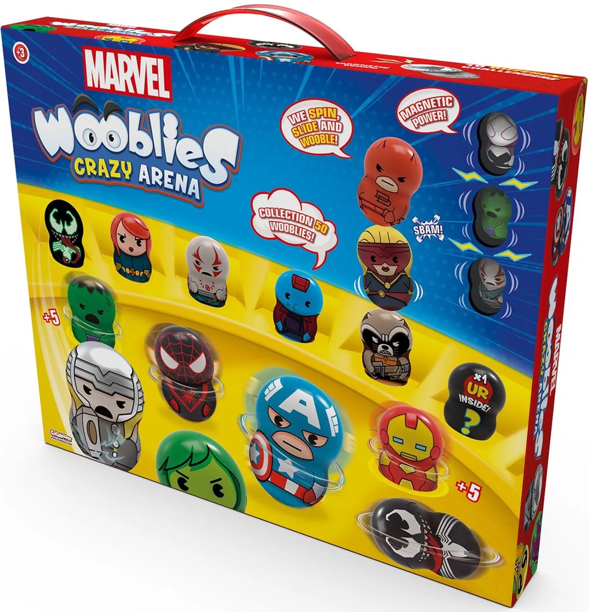 Marvel Wooblies Crazy Battle Arena WBM005