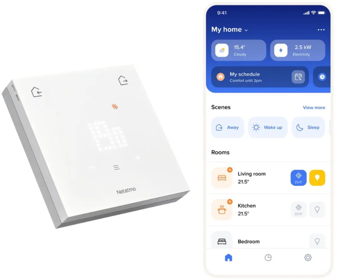 Netatmo Original Slimme Thermostaat Wit