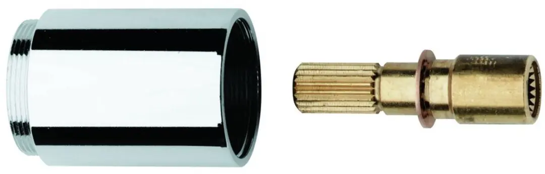 Grohe Verlengingsset 40mm UP-ventiel DN20/DN25/DN32 - Chroom - afbeelding 5 van 5