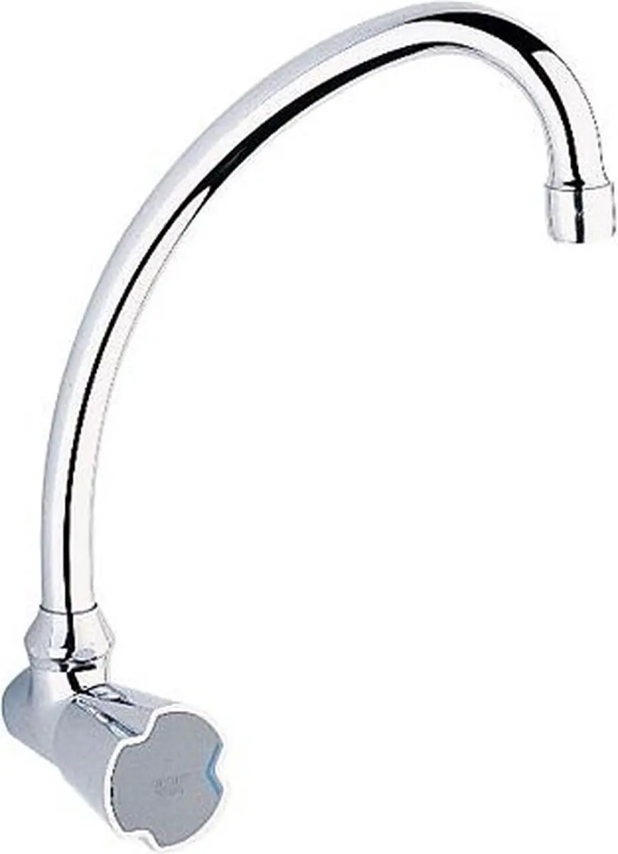 GROHE Pijpuitloop 185mm - Chroom - afbeelding 5 van 6